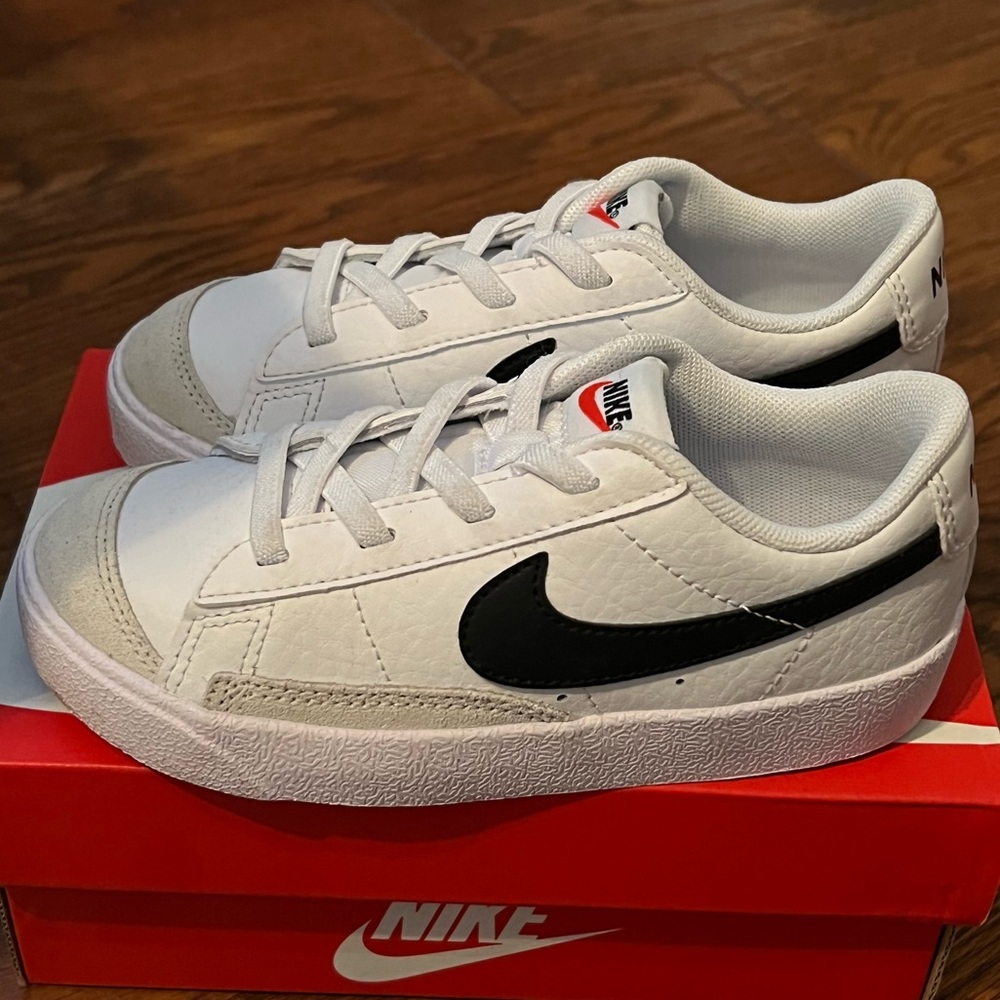 Brand new in box Toddler Nike Blazer Low size 10c. Perfect for girls or boys.